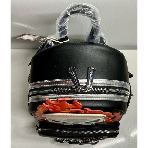 Loungefly Ghost Rider Glow Cosplay Mini Backpack - 1000 Exclusive - NWT